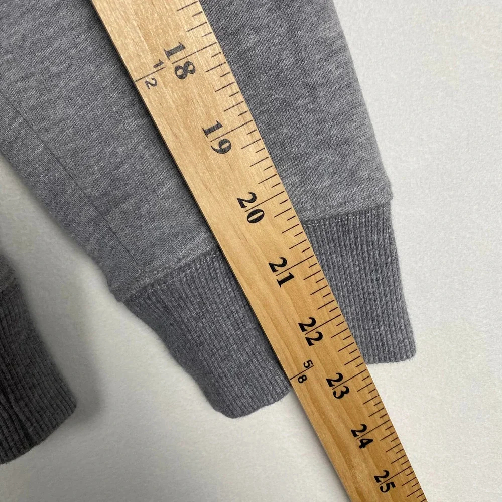 Duluth Trading‎ Co Women's Size S Gray Crewneck Fleece Lined Sweatshirt Pockets - Picture 7 of 9